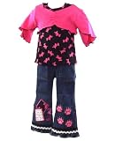 Boutique Puppy Love 3Pc Set: Doggie Tee/Shrug/Jeans