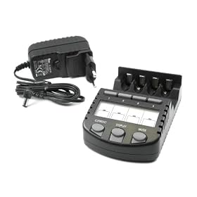 Technoline BC-700 Le Chargeur Intelligent avec 8 x Piles Eneloop HR-8UTGA Type AA - ADVANTAGE SET