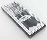 Button On Braces (BR10)- Blue Grey White Stripe by Best Braces Company
