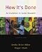 How It's Done: An Invitation to Social Research by Emily Stier Adler ISBN 0495093386