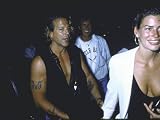 Actor Mickey Rourke and Girlfriend, Model Actress Carre Otis Premium Photographic Poster Print by Dave Allocca, 24x18