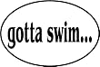 BaySix Gotta Swim Magnet