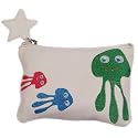 Mala Leather Octopus Pinky Coin Purse