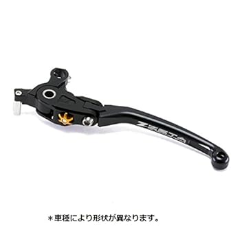 【クリックで詳細表示】Amazon ｜ ジータ(ZETA) パイロットレバー クラッチ 可倒式レバー(上下方向、前方向) レバータイプ：L3WA アルミニウム ブラック ZX-12R(00-07) Z1000[ZRT00A](04-06) Z1000[ZRT00B](07-09) Z1000[ZRT00D](10-15) ZX-10R(04-15) ZS61-2215 ｜ ブレーキレバー・セット ｜ 車＆バイク