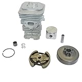 38mm シリンダ ピストン クラッチ ベアリング エンジンのキット フィット HUSQVARNA ハスクバーナ 136 137 141 142 [並行輸入品]