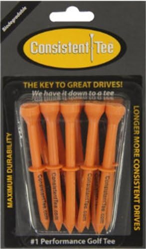 Consistent Tee Performance 3 1/4" Golf Tees (10 Pack)