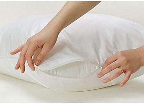 Christopher Adams Collection Hypoallergenic Zippered Pillow Protector Covers - Anti-allergen, Pack of 2
