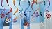 The Party Continues 60th Birthday 24in Hanging Swirl Decoration 15ct