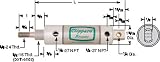 1 1/4 Bore x 1. Stroke, Double Acting, Universal Mount, Clippard Stainless Steel Pneumatic Cylinders (1 Each)