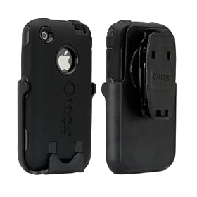 OtterBox Defender Case for iPhone 3G, 3G S (Black) (Bulk Packaged)
