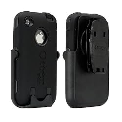 OtterBox Defender Case for iPhone 3G/3GS - 1 Pack - Case - Bulk Packaging - Black