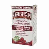 Raspberry Slim Natural Weight Loss Tablets 60 Tablets with Green Tea, Mulberry and Super Fruit Extracts