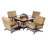 Certaldo - Girotavolo Square Lounge Set