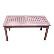 Outdoor Interiors 390070 Eucalyptus Coffee Table
