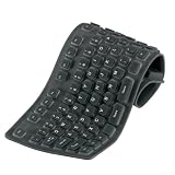 iConcepts-M01917-MB Foldable Keyboard (Black)