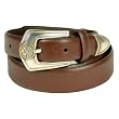Men's New Brown Or Black Genuine Leather Golf Belt 1.10 Inches By Landes