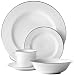 Royal Doulton Simply Platinum 20 Piece Tableware Set
