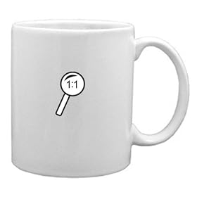 Magnifying Glass 4 Mug by Shopzeus