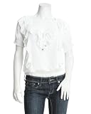 2b Sydney Ruffle Pullover - PRISTINE (S)