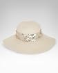 Sequin Straw Floppy Hat main image