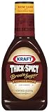 Kraft Thick and Spicy Brown Sugar Barbecue Sauce, 18 Ounce Bottles (Pack of 4)