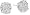Platinum Plated Sterling Silver Round Cubic Zirconia Studs (3 cttw)