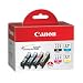 Office Products : Canon 2946B004 CLI-221 4 Color Value Pack (Black/Cyan/Magenta/Yellow)