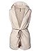 BIADANI Women Soft Hood Fur Vest