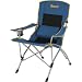 Rokk Comfort Adjust Oversided Folding Camp Chair (Black/Blue) Rokk Comfort Adjust Oversided Folding Camp Chair (Black/Blue)