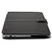 GMYLE Premium Quality Black PU Leather with Microfiber Clip on Sleeve FILP Cover Case for MacBook Air 13.3 (NPL003691)