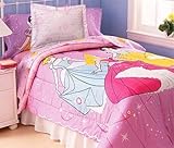 Twin Disney Princesses Comforter Set Cinderella Blanket Bedding