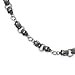 Men's Stainless Steel Tatooed Skull Necklace