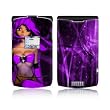 Ghost Violet Design Protective Skin Decal Sticker for Motorola RAZR V3/ V3i/ V3c/ V3m/ V3r/ V3t Cell Phones