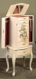 Jewelry Armoire in Off White - Coaster