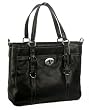 Coach Leather Chelsea Book Shopper Bag Purse Tote Black 14015