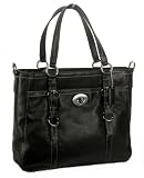 Coach Leather Chelsea Book Shopper Bag Purse Tote Black 14015