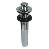 Elements of Design EV3001 Faucetier Lift and Turn Vessel Sink Drain, Chrome