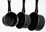 Review Furniture On The Web  / Chefs Du Jour Black Three Piece Sauce Pan Set