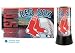 Boston Red Sox Rotating Desk Lamp graphic design highlights twinkle as the graphic