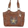 Zip-Top Western Tote Bag American West Purse