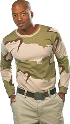 Code V Men's Camouflage Long Sleeve Shirt