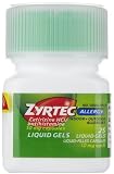 Zyrtec Allergy 24-Hour 10mg Liquid Gels-25 ct (Quantity of 2)