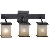 Kenroy Home 3374 Plateau 3-Light Vanity, Oil Rubbed Bronze