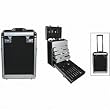 City Lights Lockable Aluminum Case On Wheels