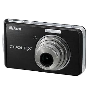NIKON Coolpix S520 urban black Including Charger, Lithium battery
