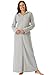 Dreams & Co. Women's Plus Size Petite Ultra-Soft Fleece Hoodie Long Robe .