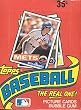 1985 Topps Baseball Card Unopened Box (Clemens, McGwire, Puckett RC's)