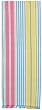 Durable Hand Woven 100% Cotton Colorful Blue Striped Table Runners 12x72 Inches Set of Two