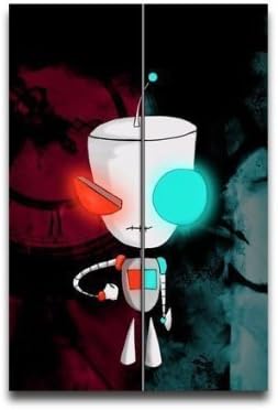 Invader Zim Gir Art Custom Popular Classic Stylish Home Decor Fashion Modern Poster Size (50X75Cm) Wall Sticker 20 X 30 Inch