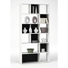REGAL PIXEL wei� schwarz Standregal B�cherregal Schrank